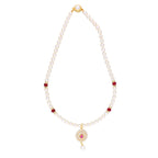 J Pearls Haarshini Pearl Set - Real Pearl Jewelry | Grocsy