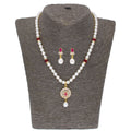 J Pearls Haarshini Pearl Set - Real Pearl Jewelry | Grocsy