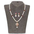 J Pearls Haarshini Pearl Set - Real Pearl Jewelry | Grocsy