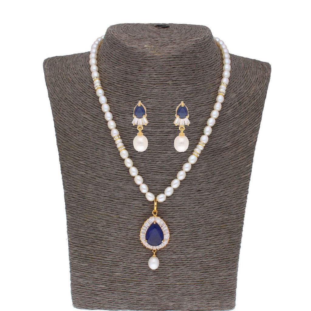 J Pearls Dhimahi Pearl Set - Real Pearl Jewelry