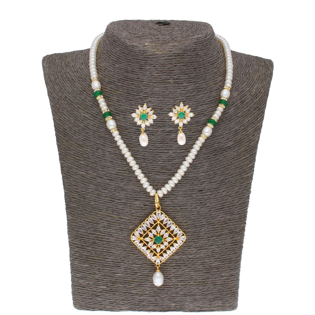 J Pearls Hiya Pearl Set - Real Pearl Jewelry | Grocsy
