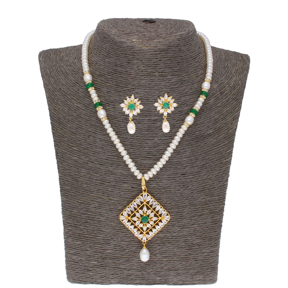 J Pearls Hiya Pearl Set - Real Pearl Jewelry | Grocsy