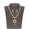 J Pearls Theertha Pearl Set - Real Pearl Jewelry | Grocsy