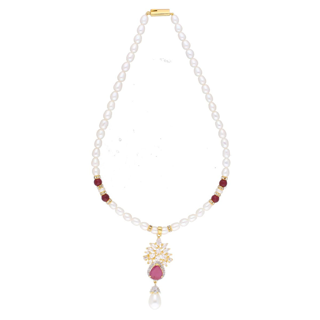 J Pearls Navishka Pearl Set - Real Pearl Jewelry