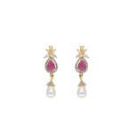 J Pearls Navishka Pearl Set - Real Pearl Jewelry