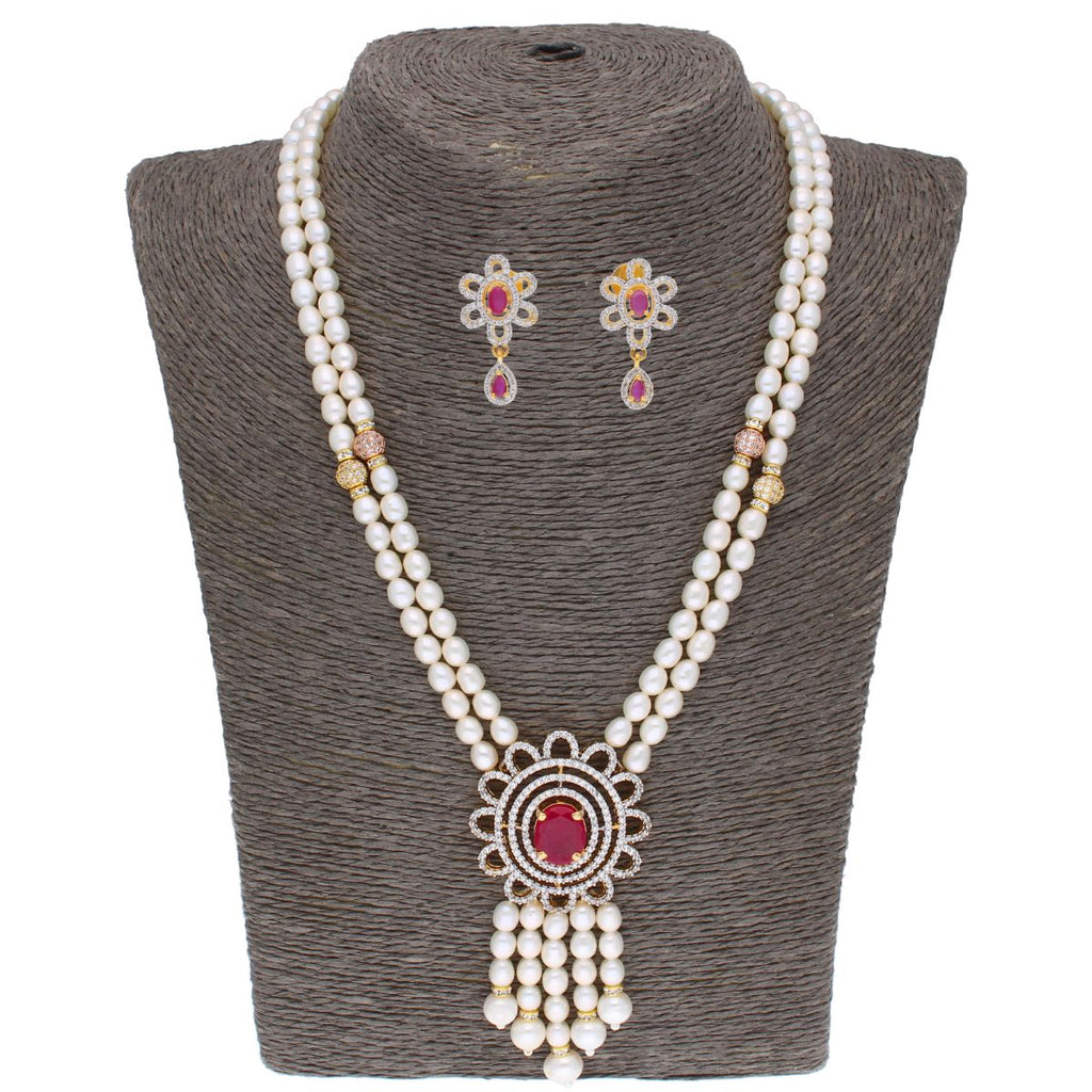 J Pearls Cancala Pearl Set - Real Pearl Jewelry