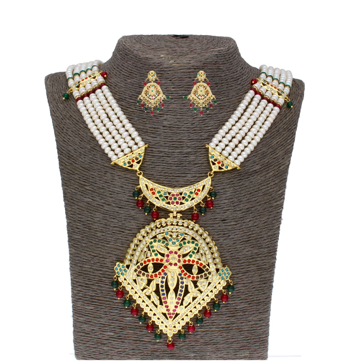 J Pearls Chantrea Pearl Set - Real Pearl Jewelry | Grocsy