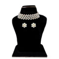 J Pearls Navishka 1 Line Pearl Choker - Real Pearl Jewelry | Grocsy