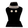 J Pearls Cherry 1 Line Pearl Choker - Real Pearl Jewelry | Grocsy