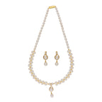 J Pearls Dharti 1 Line Pearl Sets - Real Pearl Jewelry