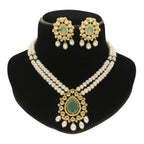 J Pearls Shalin Exquisite Pearl Necklace Set | Grocsy