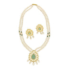 J Pearls Shalin Exquisite Pearl Necklace Set | Grocsy
