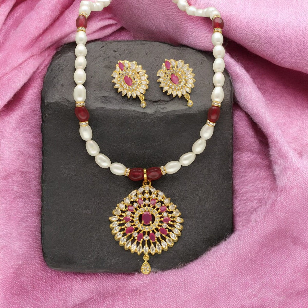 J Pearls Rinay Pearl Necklace Set