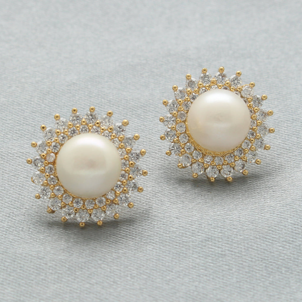 J Pearls Rumi Pearl Earrings