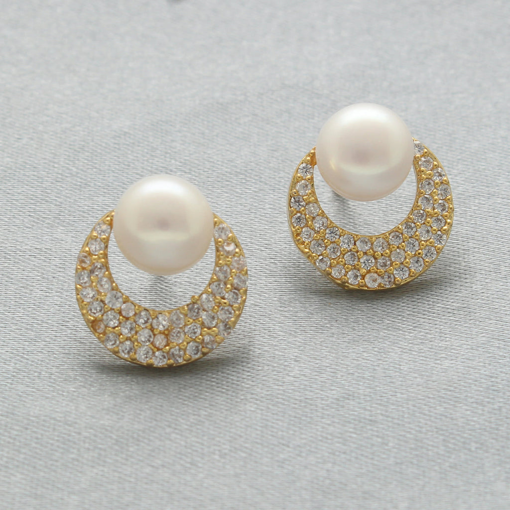J Pearls Faris Pearl Earrings