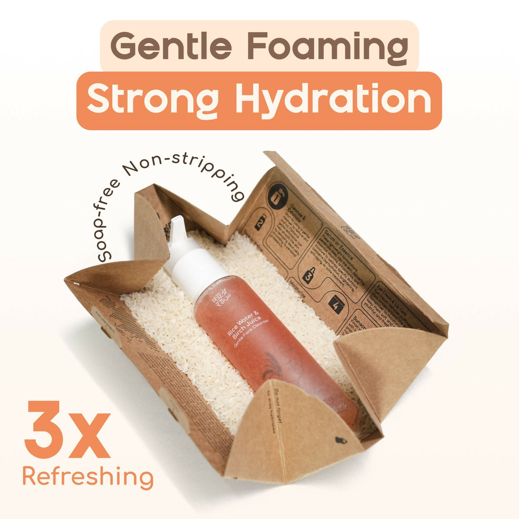 Beyond Rice Rice & Birch Juice - Gentle Face Cleanser | Grocsy