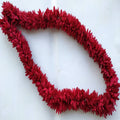 Maroon Fabric Reusable Garland For God Frames | Grocsy