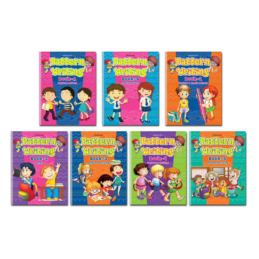 Dreamland Pattern Writing Books- Pack (7 Titles) | Grocsy