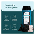 Man Matters Charcoal Body Wash With Menthol, 5% Niacinamide, Instant Cooling | Grocsy