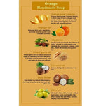 Ancient Living Orange Luxury Handmade Soap | Grocsy