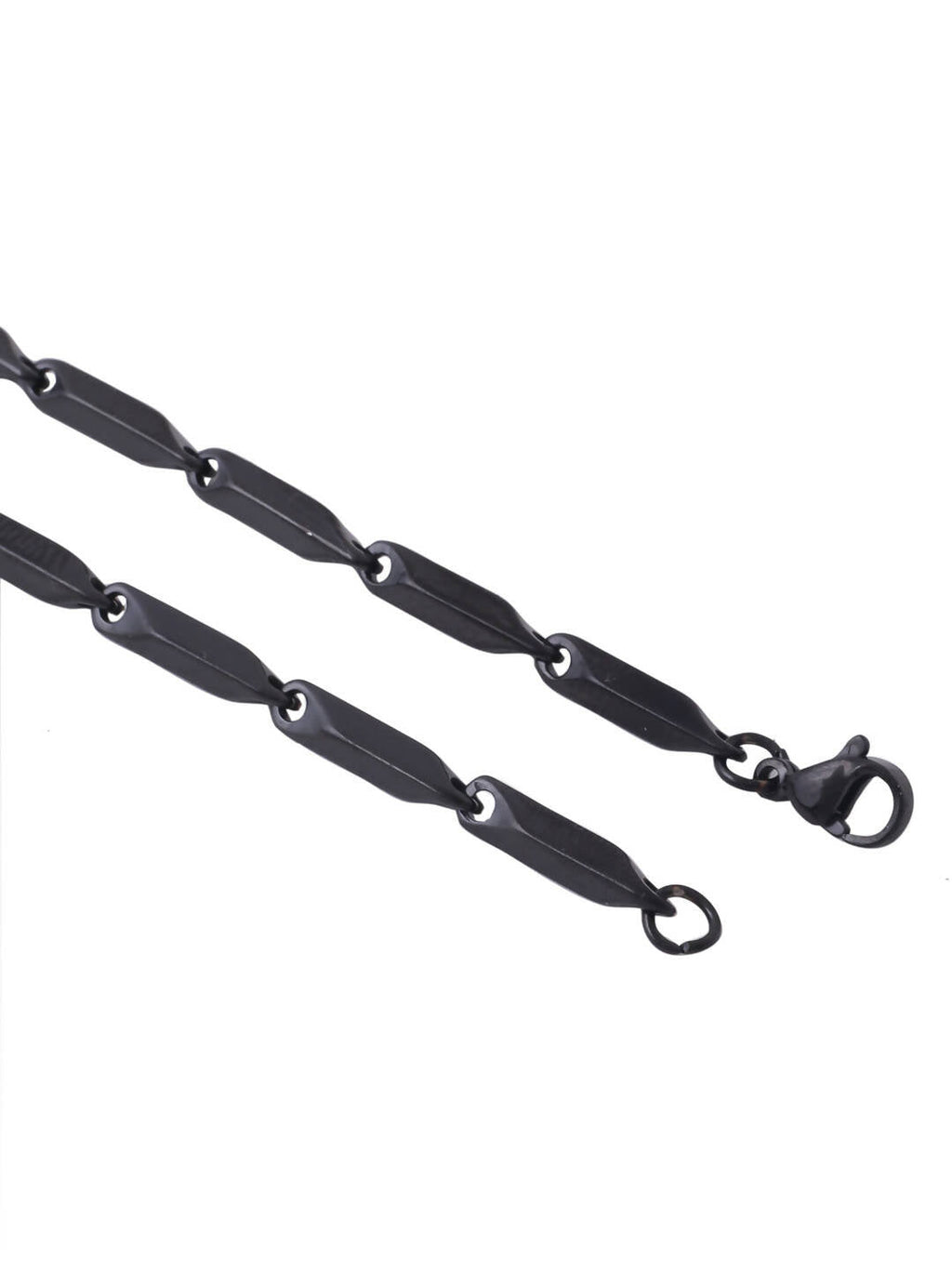 NVR Men's Black Metal Chain | Grocsy