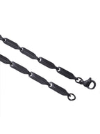 NVR Men's Black Metal Chain | Grocsy