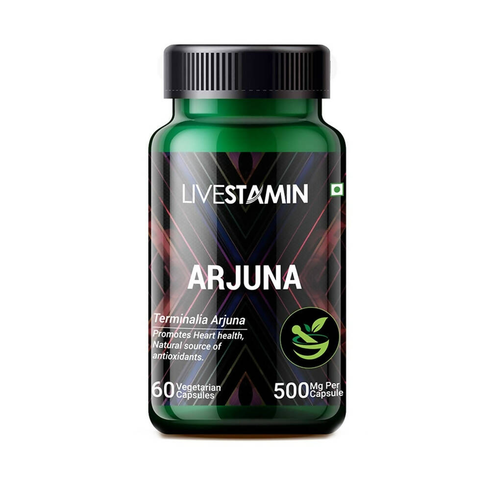 Livestamin Arjuna Capsules | Grocsy