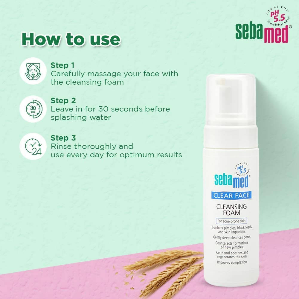 Sebamed Clear Face Cleansing Foam | Grocsy