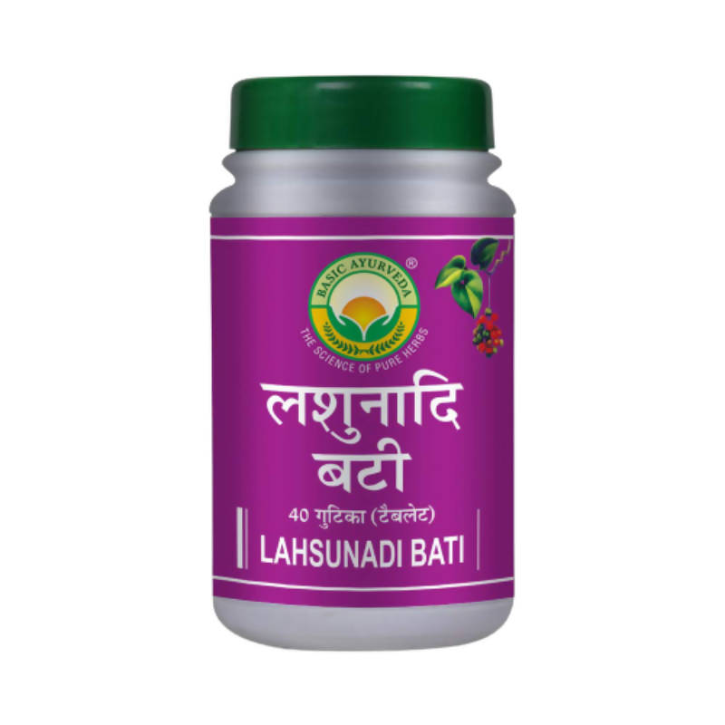 Basic Ayurveda Lahsunadi Bati | Grocsy