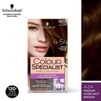 Schwarzkopf Colour Specialist Permanent Hair Colour - 4.54 Medium Hazelnut Brown | Grocsy