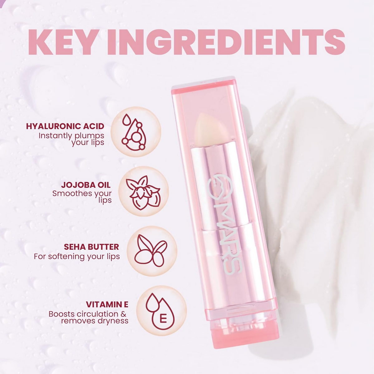 MARS Cosmetics Lip Lollies Lip Balm - Cherry | Grocsy