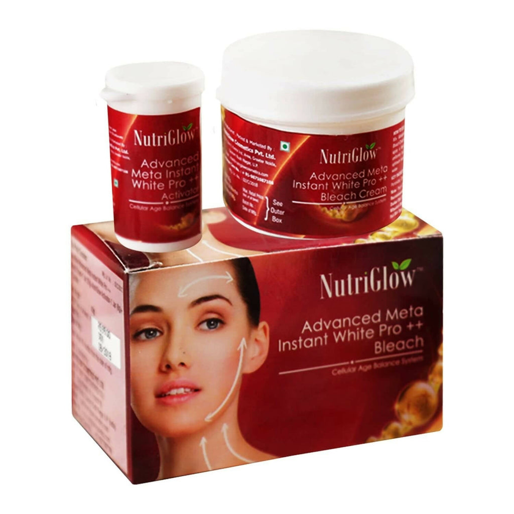 NutriGlow Advanced Meta Instant White Pro ++ Bleach | Grocsy