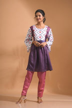 Morchari Co Ord Set With Hand Embroidery - Multi | Grocsy