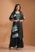 Morchari Palazzo Set Hand Embroidery - Multi | Grocsy