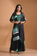 Morchari Palazzo Set Hand Embroidery - Multi | Grocsy