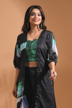 Morchari Palazzo Set Hand Embroidery - Multi | Grocsy