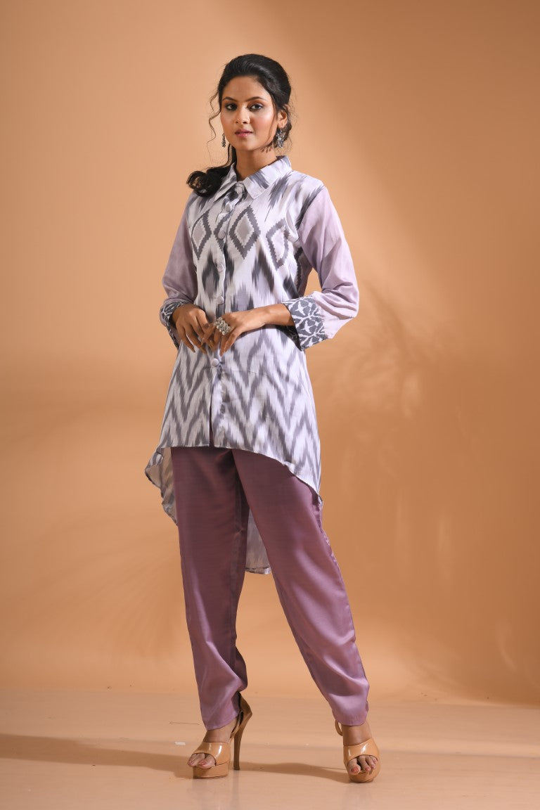 Morchari Co Ord Set With Hand Embroidery - Multi | Grocsy