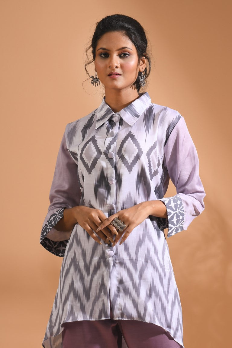 Morchari Co Ord Set With Hand Embroidery - Multi | Grocsy