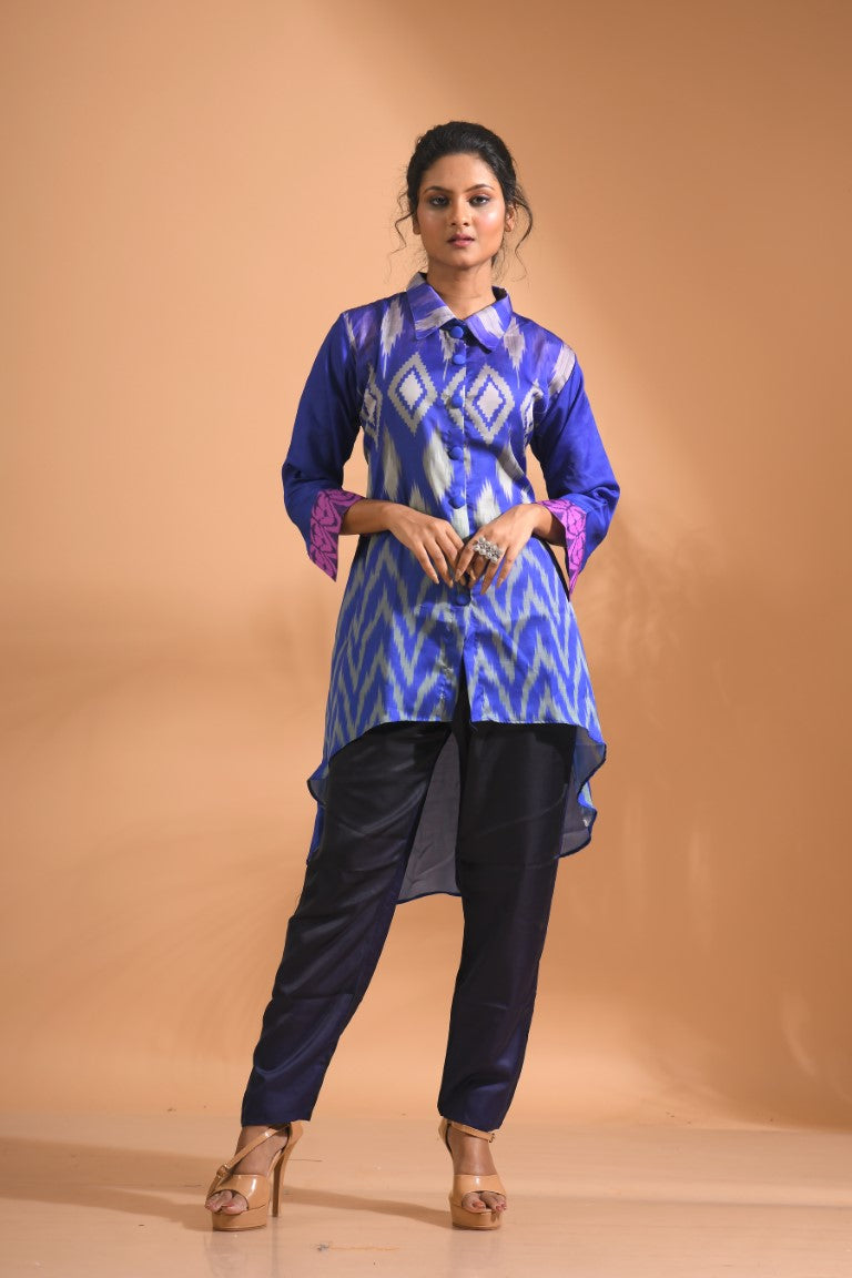 Morchari Co Ord Set With Hand Embroidery - Multi | Grocsy