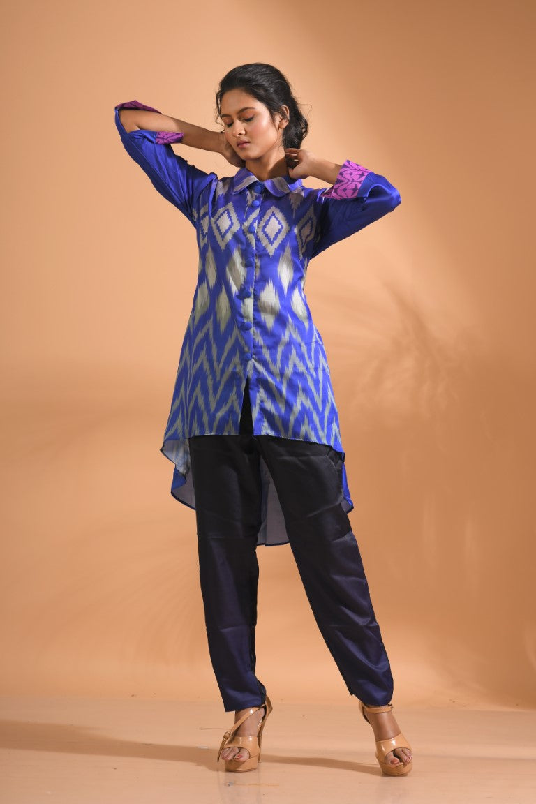 Morchari Co Ord Set With Hand Embroidery - Multi | Grocsy