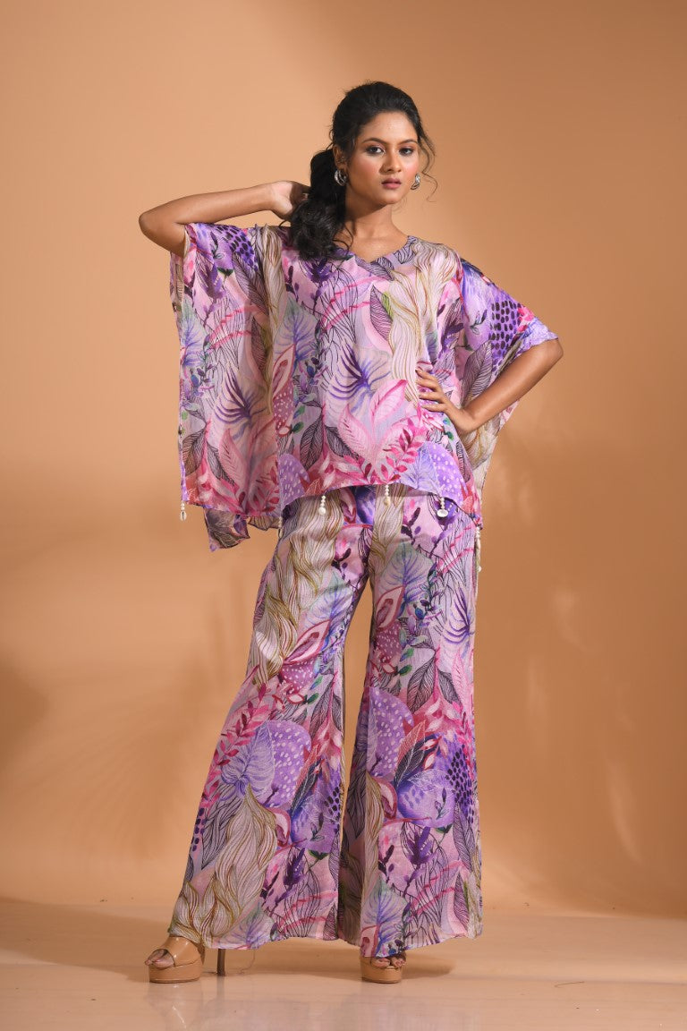 Morchari Short Top And Pant - Multi | Grocsy