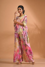 Morchari Short Top And Pant - Multi | Grocsy