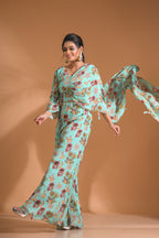 Morchari Top And Pant - Light Green | Grocsy