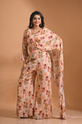 Morchari Top And Pant - Cream | Grocsy