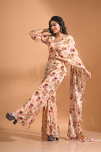 Morchari Top And Pant - Cream | Grocsy
