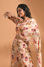 Morchari Top And Pant - Cream | Grocsy