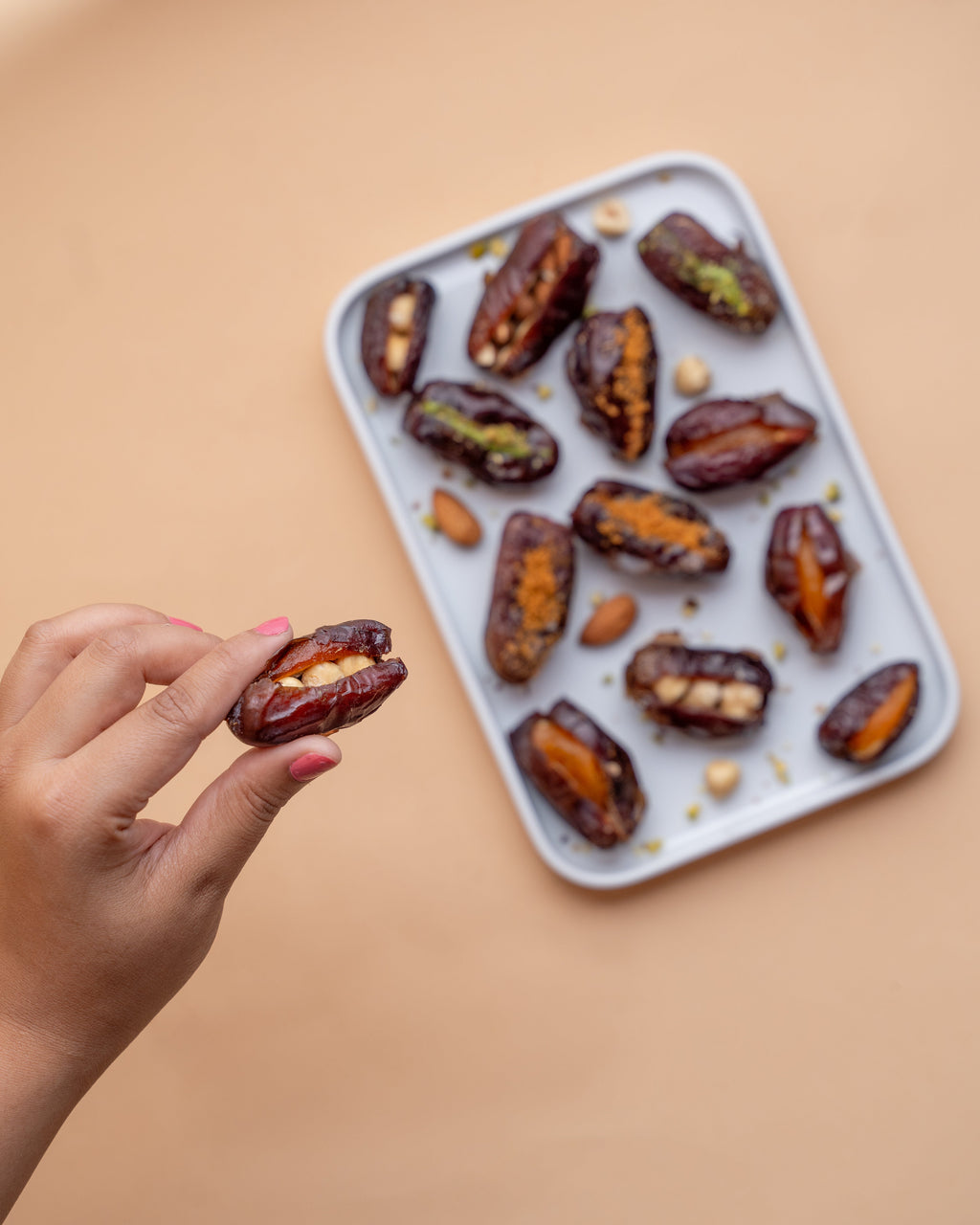 Empress Gourmet Baklava Stuffed Jumbo Medjool Dates | Grocsy