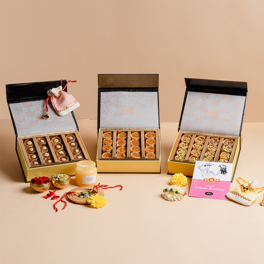 Classic Gourmet Baklava Chocolate Nest Gift Box | Grocsy
