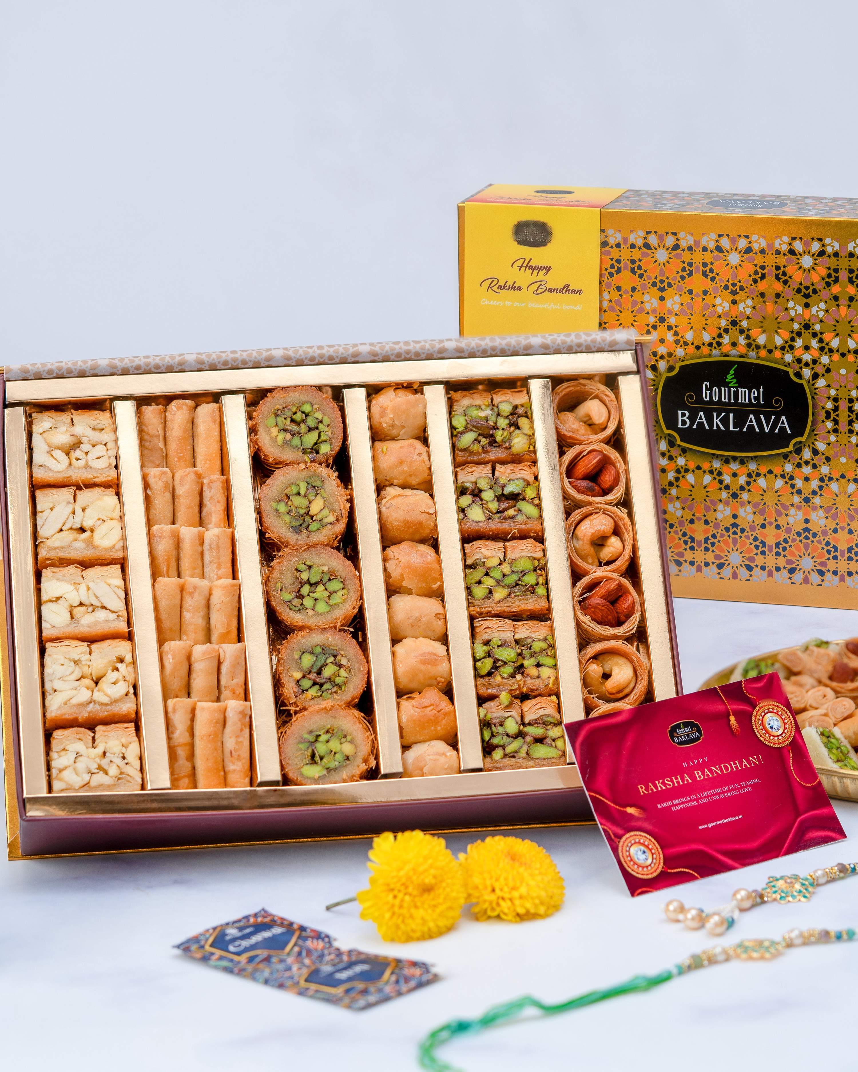 Gourmet Baklava Treasure Connoisseur Gift Box | Grocsy