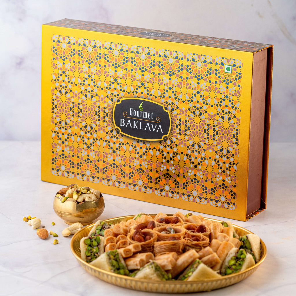 Gourmet Baklava Treasure Connoisseur Gift Box | Grocsy